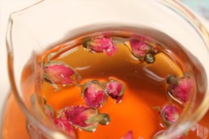 rose tea