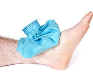 Ankle ice