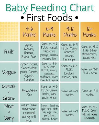 Simple Home-based Foods for your Baby’s First Solids