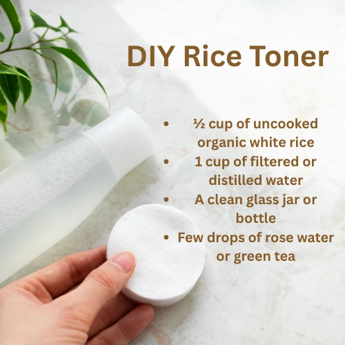 DIY Rice Toner