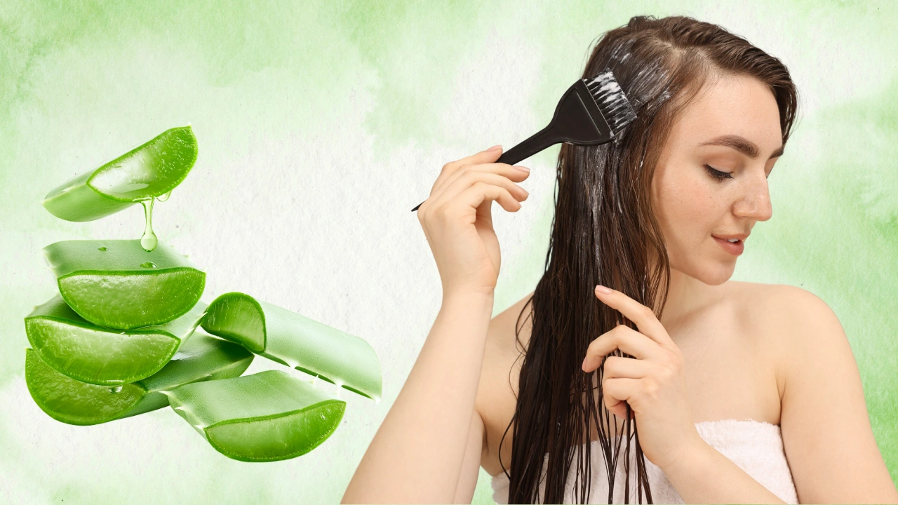 hair mask aloe